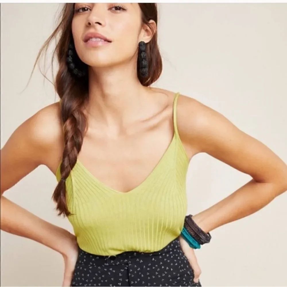 Anthropologie Ribbed Knit Camisole size small